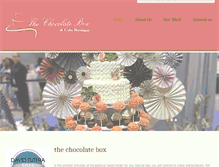Tablet Screenshot of cakesboutique.com